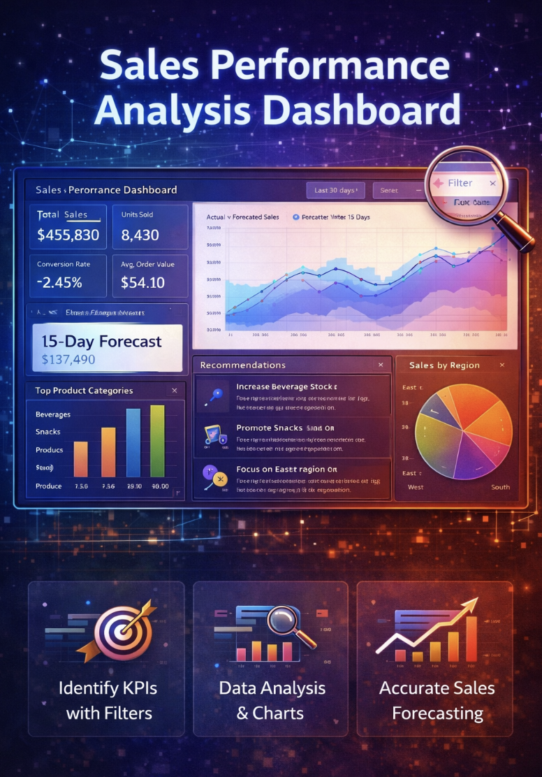 Sales Performance Analysis Dashboard